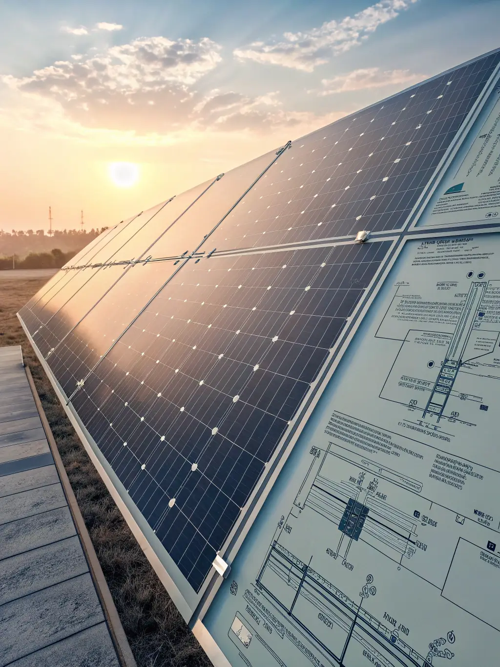 A close-up shot of a solar panel installation, highlighting the high-quality components and professional workmanship of Suntec Solar in Sri Lanka.